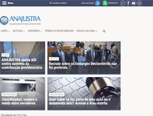 Tablet Screenshot of anajustra.org.br